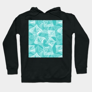 Zentangle turquose Hoodie